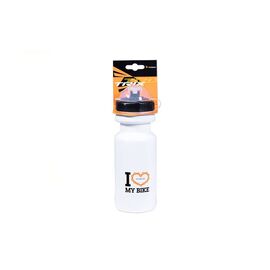 Фляга велосипедная TRIX, 600 мл, белый, CSB-505-WHITE, изображение  - НаВелосипеде.рф