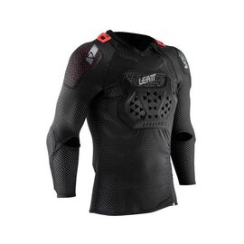 Велозащита панцирь Leatt Body Protector AirFlex Stealth, черный, Вариант УТ-00189271: Размер: L (172-178) , изображение  - НаВелосипеде.рф