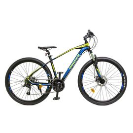 Горный велосипед HOGGER (T 02-27,5") 27,5" 2018, Вариант УТ-00183705: Рама: 19" (Рост: 165-182см), Цвет: YELLOW/BLUE/BK, изображение  - НаВелосипеде.рф