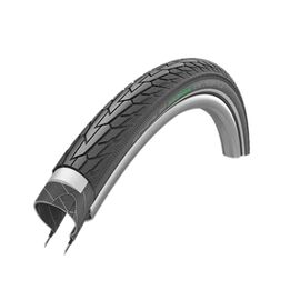 Велопокрышка Schwalbe ROAD CRUISER PLUS 26x1.75 (47-559)  PunctureGuard, TwinSkin, GREEN, 50EPI, Black-Reflex, 11159082, изображение  - НаВелосипеде.рф