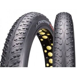 Велопокрышка Chao Yang FAT BIKE, 26" x 4.0", H-5186, 30TPI, черный, 620109, изображение  - НаВелосипеде.рф