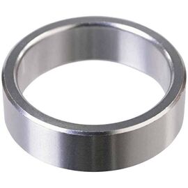 Проставочное кольцо JOY KIE MD-AT-01 Alloy 6061 28,6*10mm, анодированное, серебристое, изображение  - НаВелосипеде.рф