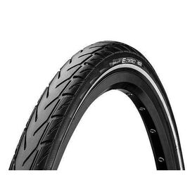 Велопокрышка Continental E.Contact, 26x1.75, 47-559, Reflex, Silver Label, черный, 100952, изображение  - НаВелосипеде.рф