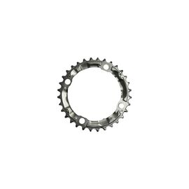 Звезда передня SHIMANO для FC-M532 32Tсеребристого цвета Y1J898070, изображение  - НаВелосипеде.рф