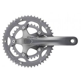 Система шатунов велосипедная Shimano Claris, 2450, 175мм, под каретку Окталинк 50/34T, серебристый  EFC2450E04XS, изображение  - НаВелосипеде.рф