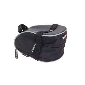 Велосумка под седло KELLYS WAGON, 1.9л, крепление с помощью ремешка, чёрная с светоотражающей полоск, Saddle bag WAGON, изображение  - НаВелосипеде.рф