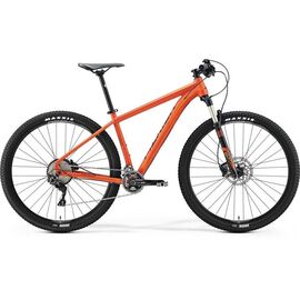 Горный велосипед Merida Big.Nine XT Edition 2017, Вариант УТ-00037351: Рама: 17" (Рост: 175 - 180 cm), Цвет: матовый красный , изображение  - НаВелосипеде.рф