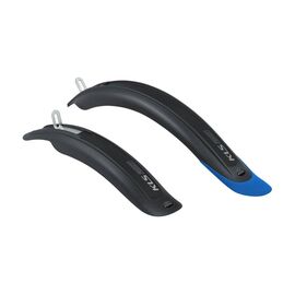 Набор крыльев KELLYS FOGGY 20" (детские), быстросъемное крепление, черные-синий, брызговик, NKE92872, изображение  - НаВелосипеде.рф