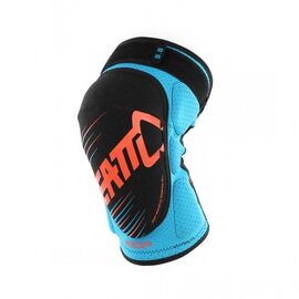Наколенники Leatt 3DF 5.0 Knee Guard, сине-оранжевый, 5016100420, Вариант УТ-00043557: Размер: L/XL (Ширина колена: 11.4 - 12.7 см), изображение  - НаВелосипеде.рф
