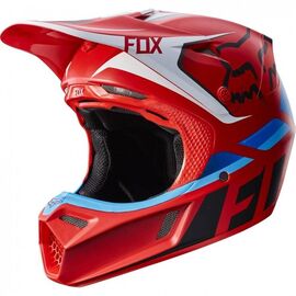 Велошлем Fox V3 Seca Helmet, Red, 17869-003, Вариант УТ-00069940: Размер: L , изображение  - НаВелосипеде.рф