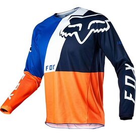 Велоджерси Fox 180 Lovl SE Jersey, оранжево-синий, 2020, 26526-592-L, Вариант УТ-00179040: Размер: L , изображение  - НаВелосипеде.рф