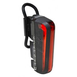 Фонарь велосипедный задний MOON, диодный, 5 режимов, USB, красный/черный, WP_Cerberus_R, изображение  - НаВелосипеде.рф