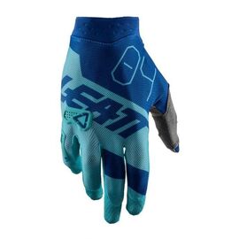 Велоперчатки Leatt GPX 2.5 X-Flow Glove Aqua 2020, 6020001591, Вариант УТ-00179160: Размер: M , изображение  - НаВелосипеде.рф
