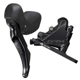 Набор тормозной SHIMANO GRX ST-RX400/BR-RX400, левый, на 2 скорости, под дисковый тормоз, IRX400DLF6SC100A, изображение  - НаВелосипеде.рф
