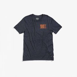 Велофутболка 100% Global Tee-Shirt Navy Heather 2020, 32109-015-12, Вариант УТ-00188559: Размер: L, изображение  - НаВелосипеде.рф