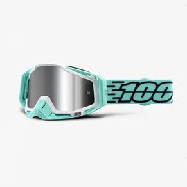 Очки велосипедные 100% Racecraft, Plus Fasto / Injected Silver Flash Mirror Lens, 50120-339-02, изображение  - НаВелосипеде.рф