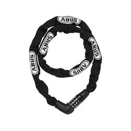 Велосипедный замок ABUS 5805C, цепь, кодовый, 1100 х 5, черный, 724985_ABUS, изображение  - НаВелосипеде.рф