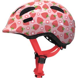 Велошлем детский ABUS Smiley 2.1, rose strawberry, 817977_ABUS, Вариант УТ-00191761: Размер: M (50-55 см), изображение  - НаВелосипеде.рф