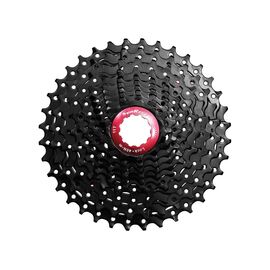 Кассета велосипедная SUNRACE CSMX0.TAWR.OS0.BX MX, 10 скоростей, 11-36T, сталь хром, черный, 06-201120 , изображение  - НаВелосипеде.рф
