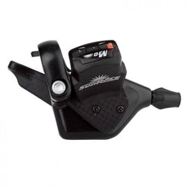 Шифтер SUNRACE DLM33.L300.0S0.HP 06-201302, левый, 3 скорости, трос 1600мм, 06-201302, изображение  - НаВелосипеде.рф