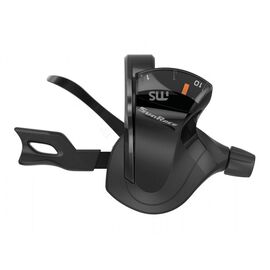 Шифтер SUNRACE DLMS33.L200.0S0.HP, триггер MS33, левый, 2 скорости, трос 1700мм, 06-201312 , изображение  - НаВелосипеде.рф
