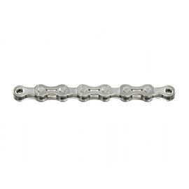 Цепь велосипедная SUNRACE CNS12.112L.SS0.BX CNS12, 1 скорость, 112 звеньев, серебристый, 06-201411, изображение  - НаВелосипеде.рф