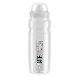 Фляга велосипедная Elite Fly MTB, 750 мл, прозрачный, защитный колпачок, EL0160754, изображение  - НаВелосипеде.рф