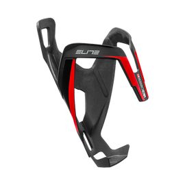 Флягодержатель ELITE Vico, карбон, красный рисунок, EL0156151, изображение  - НаВелосипеде.рф