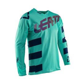 Велоджерси Leatt GPX 5.5 UltraWeld Jersey Aqua 2020, 5020001041, Вариант УТ-00179077: Размер: M , изображение  - НаВелосипеде.рф