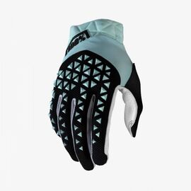 Велоперчатки 100% Airmatic, голубо-черный, 2020, 10012-323-12, Вариант УТ-00188586: Размер: L, изображение  - НаВелосипеде.рф