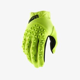 Велоперчатки подростковые 100% Airmatic Youth Glove, желто-черный, 2019, 10012-014-07, Вариант УТ-00188644: Размер: XL, изображение  - НаВелосипеде.рф