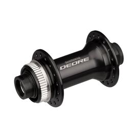 Втулка велосипедная Shimano Deore M6010, передняя, 32 отверстия,  чёрный, EHBM6010BX, изображение  - НаВелосипеде.рф
