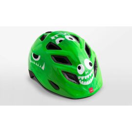 Велошлем детский Met Elfo Green Monsters 2020, Вариант УТ-00190234: Размер: Unisize (46-53 см), изображение  - НаВелосипеде.рф