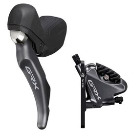 Тормоз велосипедный SHIMANO GRX ST-RX810-LA/BR-RX810, левый, под диск, с кулером для 160мм, IRX8103DLF6SC100A, изображение  - НаВелосипеде.рф