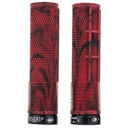 Грипсы велосипедные DMR Brendog Death Grip Flangeless Marble Red Thick, DMR-G-BREN2-THICK-MR, изображение  - НаВелосипеде.рф