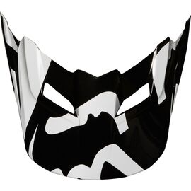 Козырек к велошлему Fox MX18 V1 Race Helmet Visor, Black, 21302-001-M/L, Вариант УТ-00069369: Размер: M/L, Цвет: Black, изображение  - НаВелосипеде.рф
