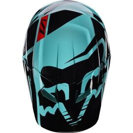 Козырек к велошлему Fox V1 Race Helmet Visor, Green, 18257-004-M/L, Вариант УТ-00069377: Размер: M/L, Цвет: Green, изображение  - НаВелосипеде.рф