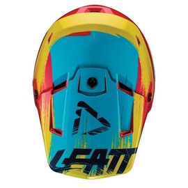Козырек к велошлему Leatt Visor GPX 3.5 Helmet Red/Lime, 4019060211, Вариант УТ-00127475: Размер: M-XXL, Цвет: Red/Lime , изображение  - НаВелосипеде.рф