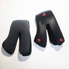 Подушки боковые шлема Fox V1 Cheek Pads, Black, 05796-001-L, Вариант УТ-00070347: Размер: L, Цвет: Black , изображение  - НаВелосипеде.рф