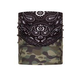 Бандана для питомца Buff Dog Camo Cash Multi, 121527.555.20.00, Вариант УТ-00149625: Размер: 23,5 см х 24,5 см (М/L) , изображение  - НаВелосипеде.рф