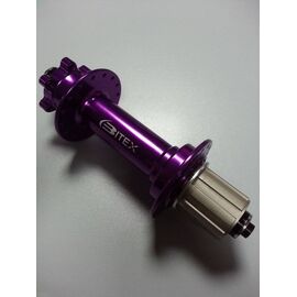 Велосипедная втулка для фэтбайка Bitex, задняя, под кассету, фиолетовый, FB-MTR-M10-197Purple_ShST, изображение  - НаВелосипеде.рф