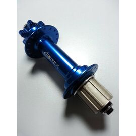 Велосипедная втулка для фэтбайка Bitex, задняя, под кассету, эксцентрик, синий, FB-MTR-M10-197Blue_ShimST, изображение  - НаВелосипеде.рф