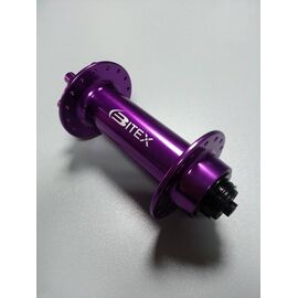 Велосипедная втулка для фэтбайка Bitex, передняя, фиолетовый, FB-MTF-M9-150Purple, изображение  - НаВелосипеде.рф