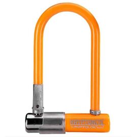 Велосипедный замок Kryptonite KryptoLok Series 2 Mini-7, U-lock, на ключ, с креплением, оранжевый, УТ000318001, изображение  - НаВелосипеде.рф