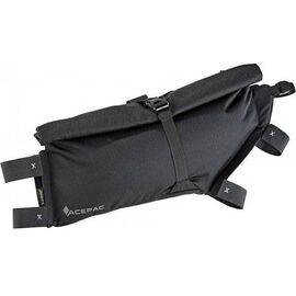 Сумка велосипедная на раму ACEPAC Roll Frame Bag M, черный, 106207, изображение  - НаВелосипеде.рф
