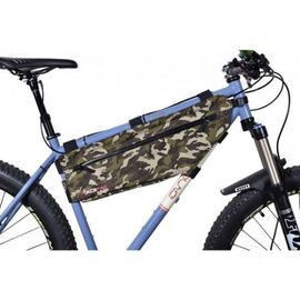 Сумка велосипедная на раму ACEPAC Zip Frame Bag L, camo, 105347, изображение  - НаВелосипеде.рф