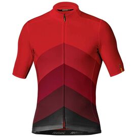 Велофутболка MAVIC Cosmic Gradiant, красный, 2020, LC1119700, Вариант УТ-00193337: Размер: L, изображение  - НаВелосипеде.рф