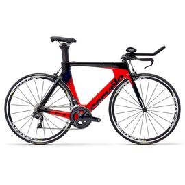 Шоссейный велосипед Cervelo P3 ULTEGRA Di2 28" 2020, Вариант УТ-00188919: Рама: L(56cm) (Рост: 175-180см), Цвет: Black/Red/Navy , изображение  - НаВелосипеде.рф