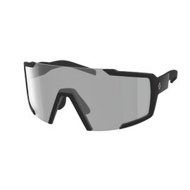 Очки велосипедные SCOTT Shield LS, black matt grey light sensitive, 275379-0135249, изображение  - НаВелосипеде.рф