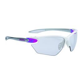 Очки велосипедные ALPINA TWIST FOUR S VL+, солнцезащитные white-pink-silver,  A8507113, изображение  - НаВелосипеде.рф